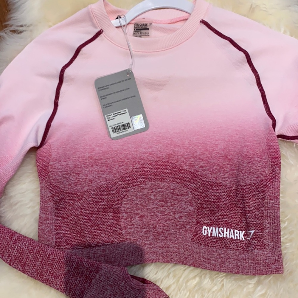 Gymshark Pink Ombré Top